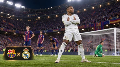 Mbappé’s late double gives Real Madrid a 2-1 Clásico win at Camp Nou